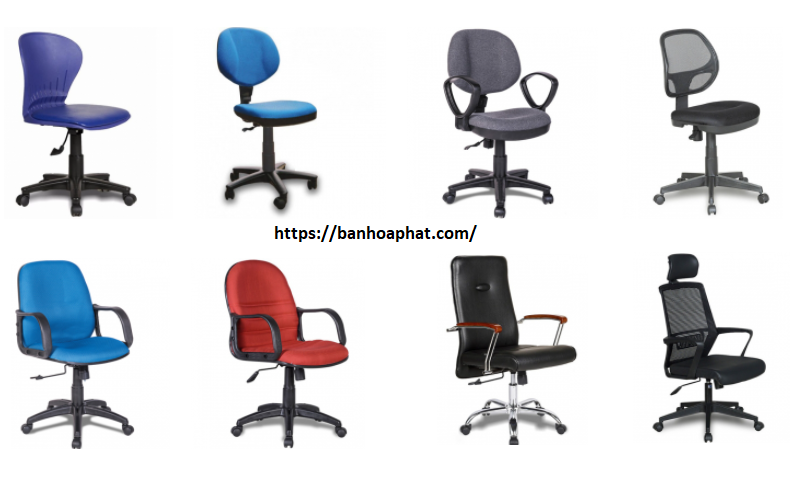 Top 4 mẫu ghế xoay nhân viên cho văn phòng hiện đại