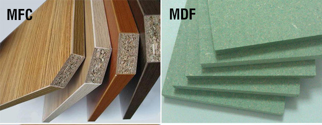 Các loại gỗ MFC