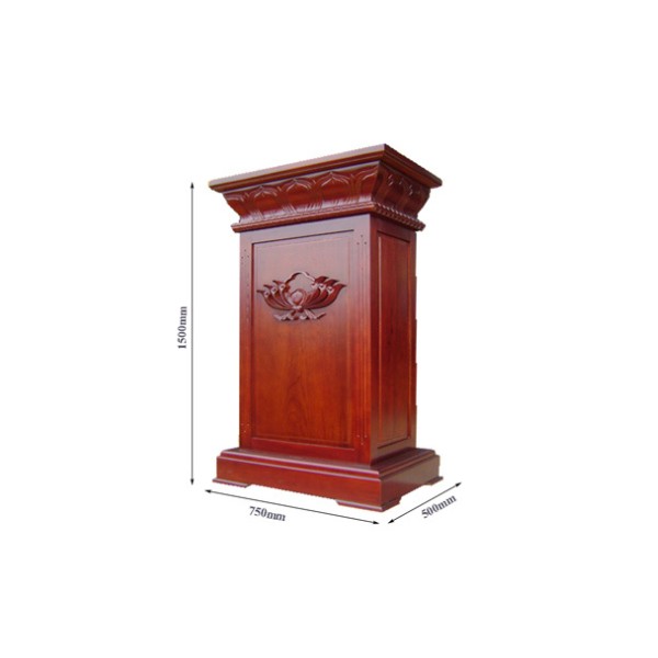 kích thước bục tượng bác