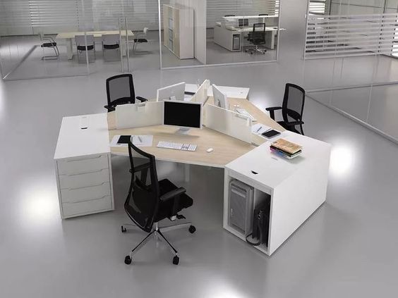 module bàn làm việc 3 người